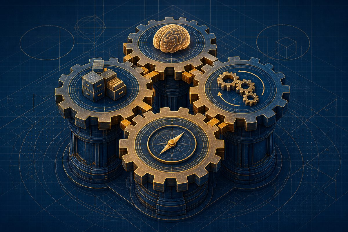 The Four Pillars of an Autonomous Business (And Why Most People Only Build One of Them)