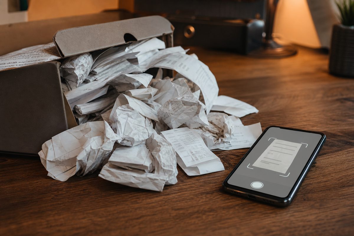 The Shoebox Full of Receipts That's Actually a Tax Problem in Disguise